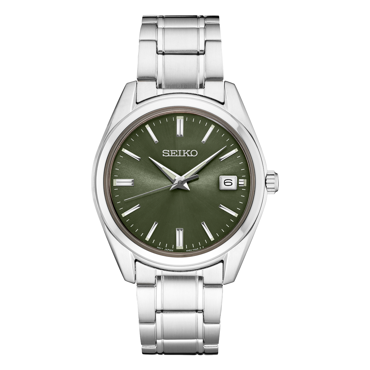 Seiko Essentials Collection SUR527, complete watch front view