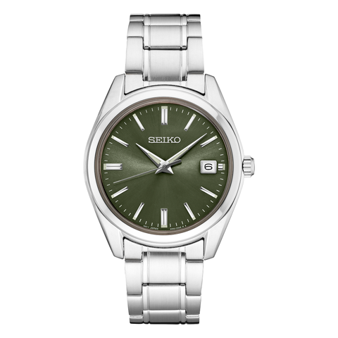 Seiko Essentials Collection SUR527, complete watch front view