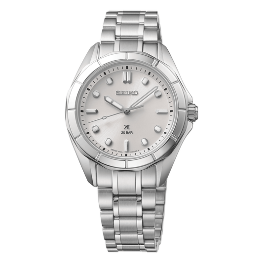 Seiko Prospex Sea Series SUR595, complete watch front view