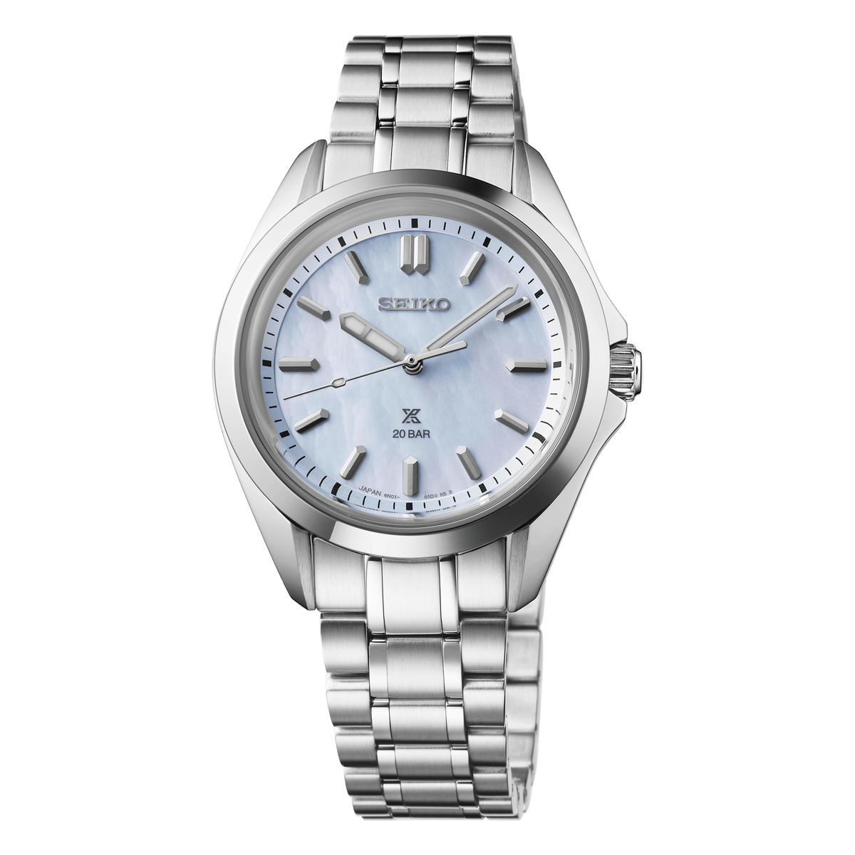 Seiko Prospex Sea Series SUR607, complete watch front view