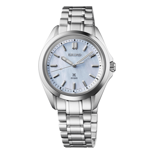 Seiko Prospex Sea Series SUR607, complete watch front view