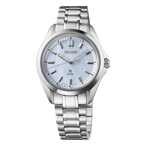 Seiko Prospex Sea Series SUR607, complete watch front view
