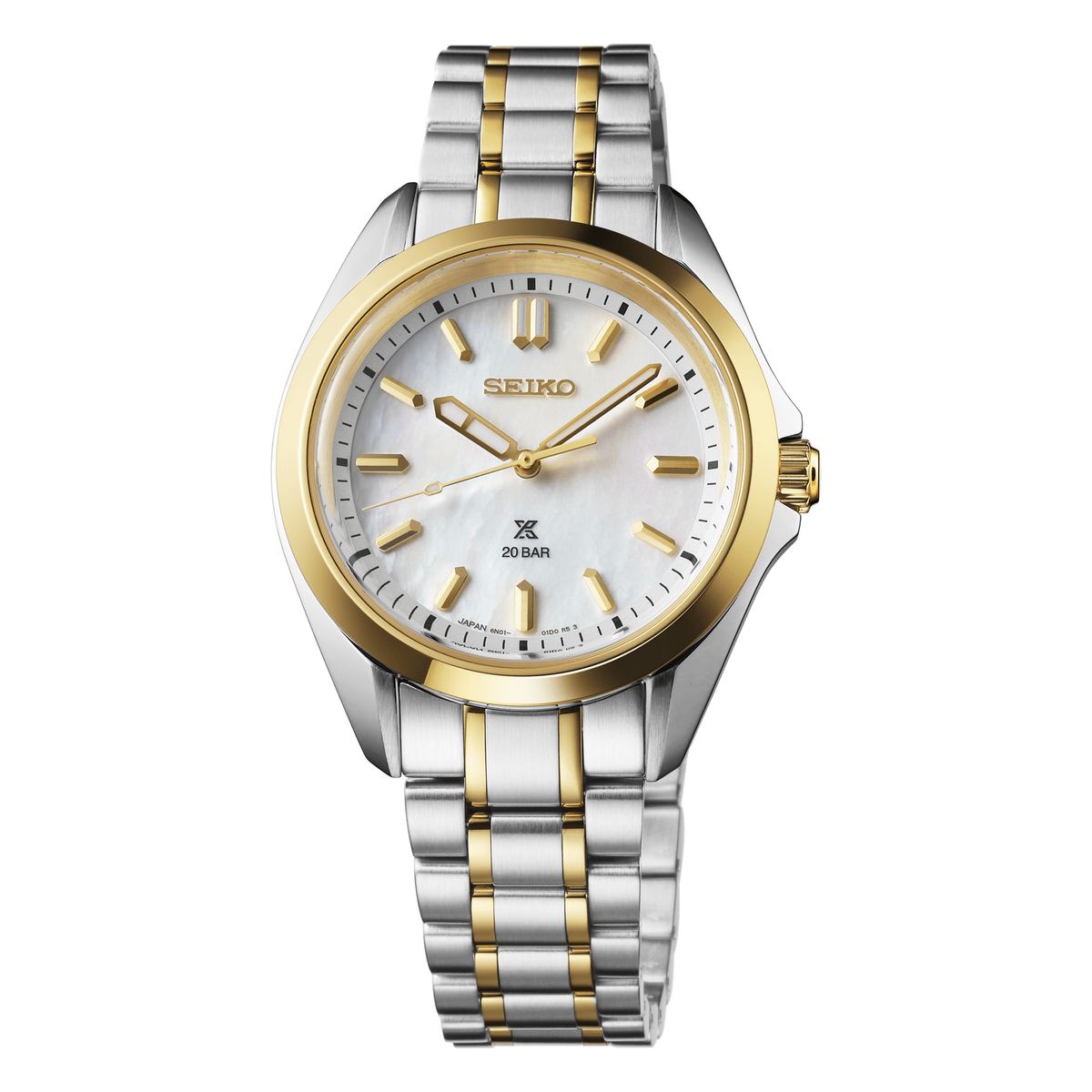 Seiko Prospex Sea Series SUR608, complete watch front view