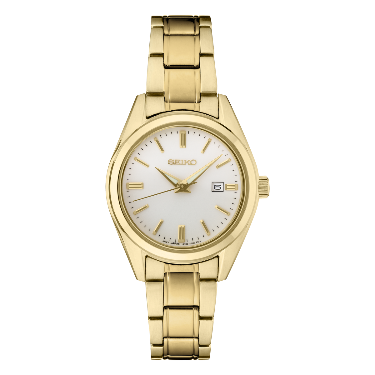 Seiko Essentials Collection SUR632, complete watch front view