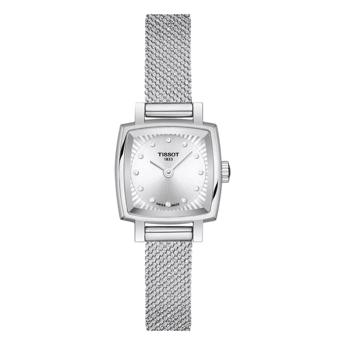 Tissot Lovely Square Watch T058.109.11.036.00, complete watch front view
