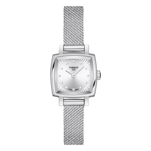 Tissot Lovely Square Watch T058.109.11.036.00, complete watch front view