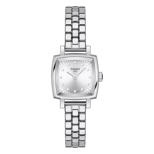 Tissot Lovely Square T058.109.11.036.01, complete watch front view