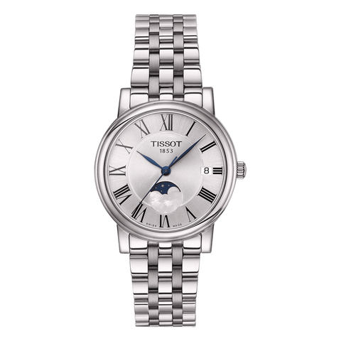 Tissot Carson Premium Lady Moonphase Watch T122.223.11.033.00, complete watch view
