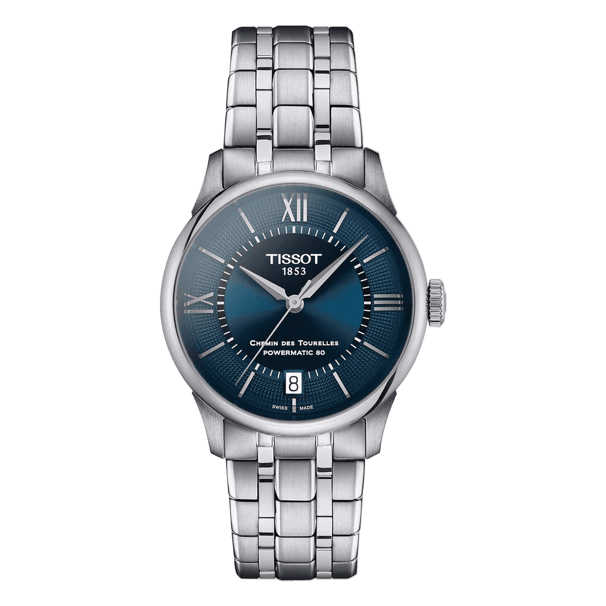 Tissot Chemin Des Tourelles Powermatic 80 34mm Watch T139.207.11.048.00, complete watch view