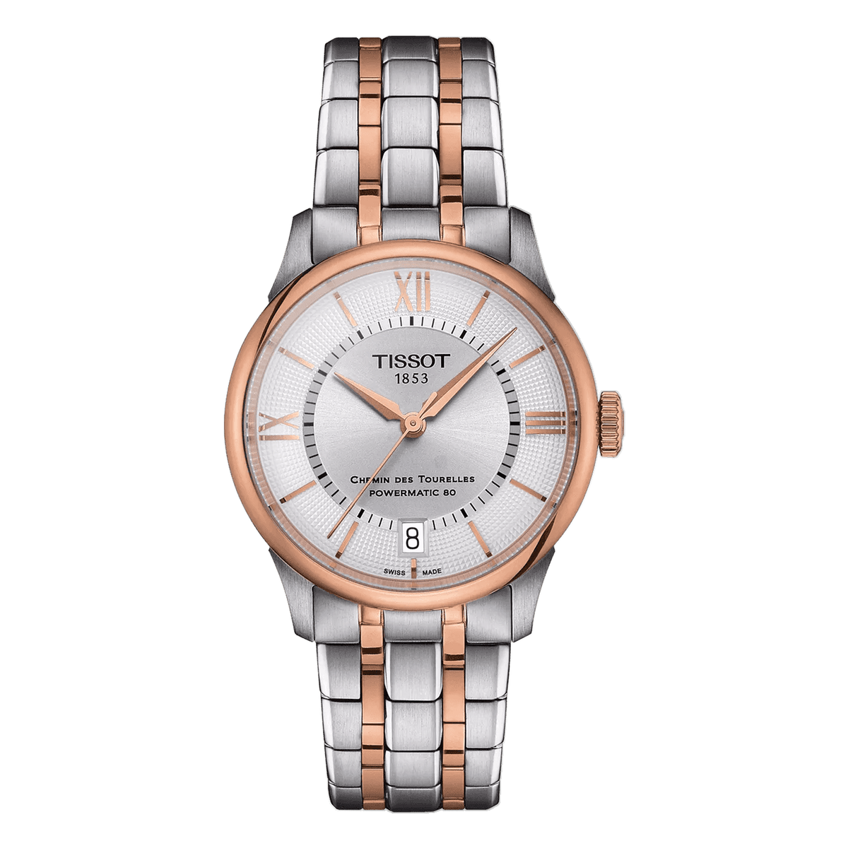 Tissot Chemin Des Tourelles Powermatic 80 34mm Watch T139.207.22.038.00, complete watch view