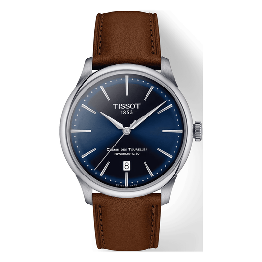 Tissot Chemin Des Tourelles Powermatic 80 39mm Watch T139.807.16.041.00, complete watch view