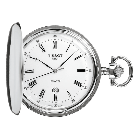 Tissot Savonnette Watch T83.6.553.13, complete watch view