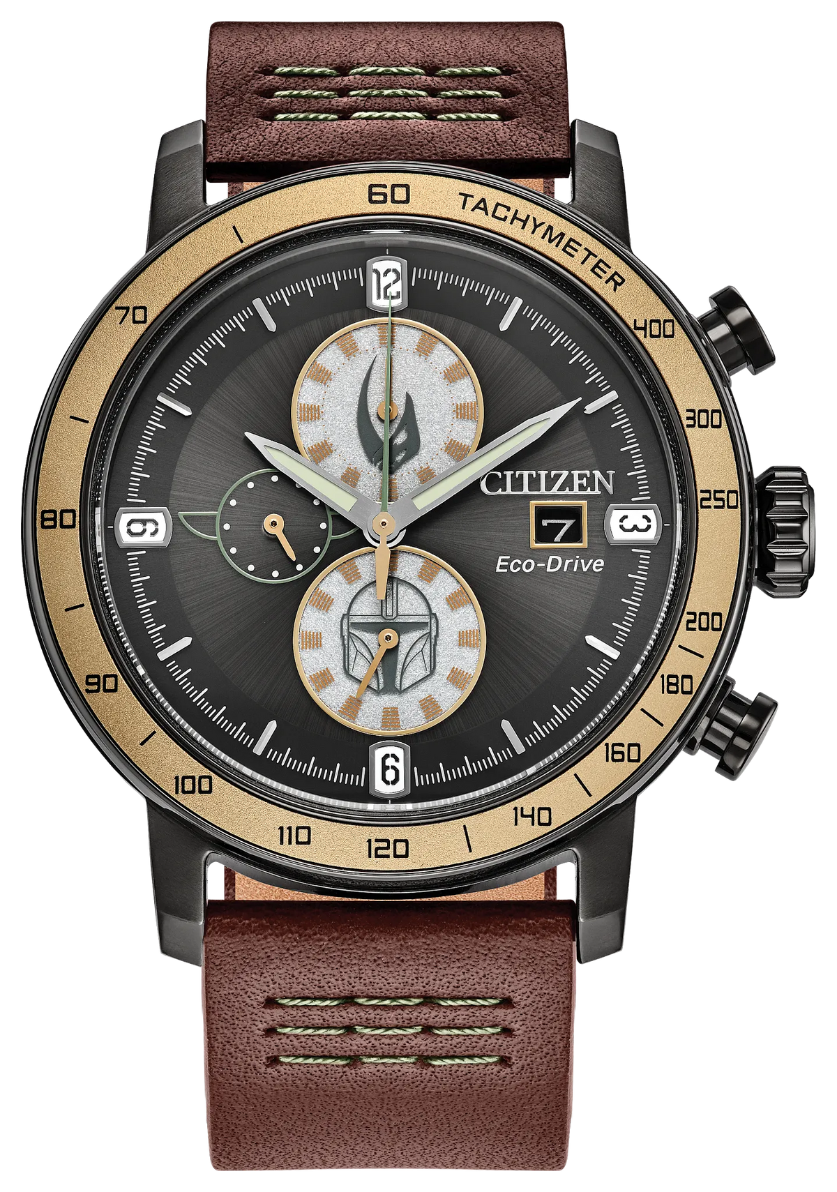 Citizen Mandalorian chronograph watch CA0857-09W