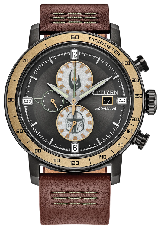 Citizen Mandalorian chronograph watch CA0857-09W