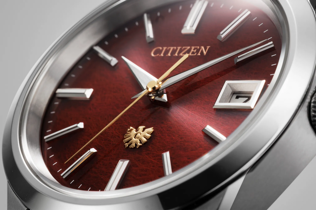 Citizen The CITIZEN AQ4100-65X limited edition red dial watch - official product image 6